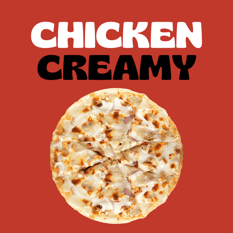 Chicken Creamy Signature Pizza