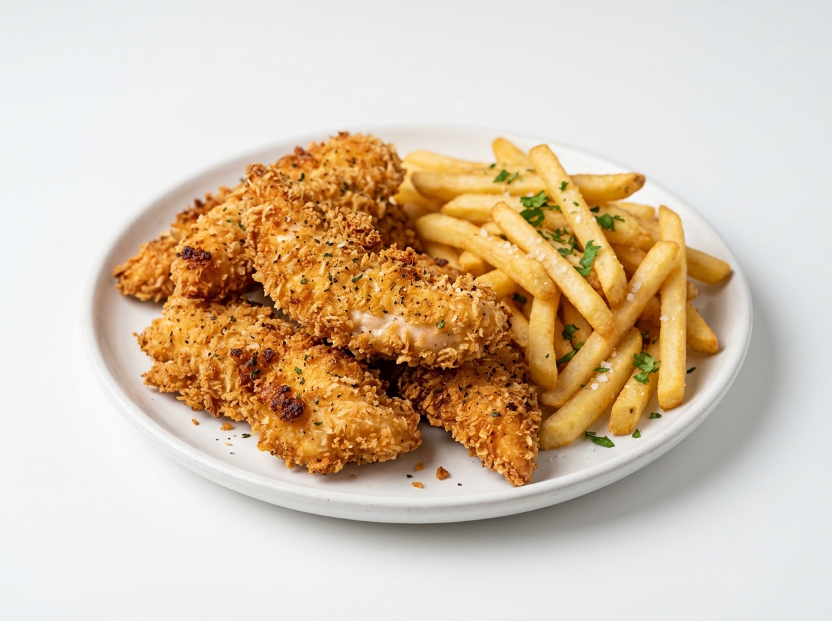 Strips with Fries