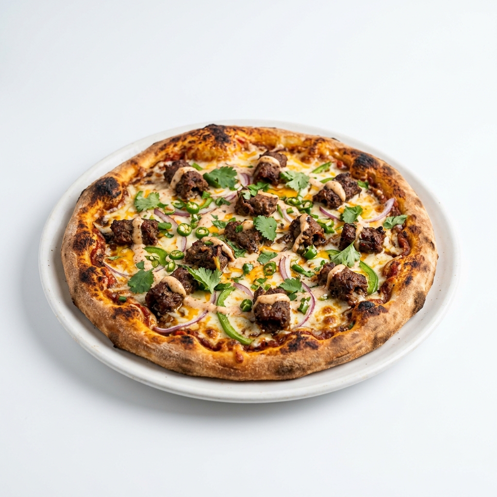 Behari Kabab Pizza